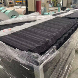 Main-03 Stone Coated Metal Roof Shingles Roman Tile Building Materials for Contemporary Construction