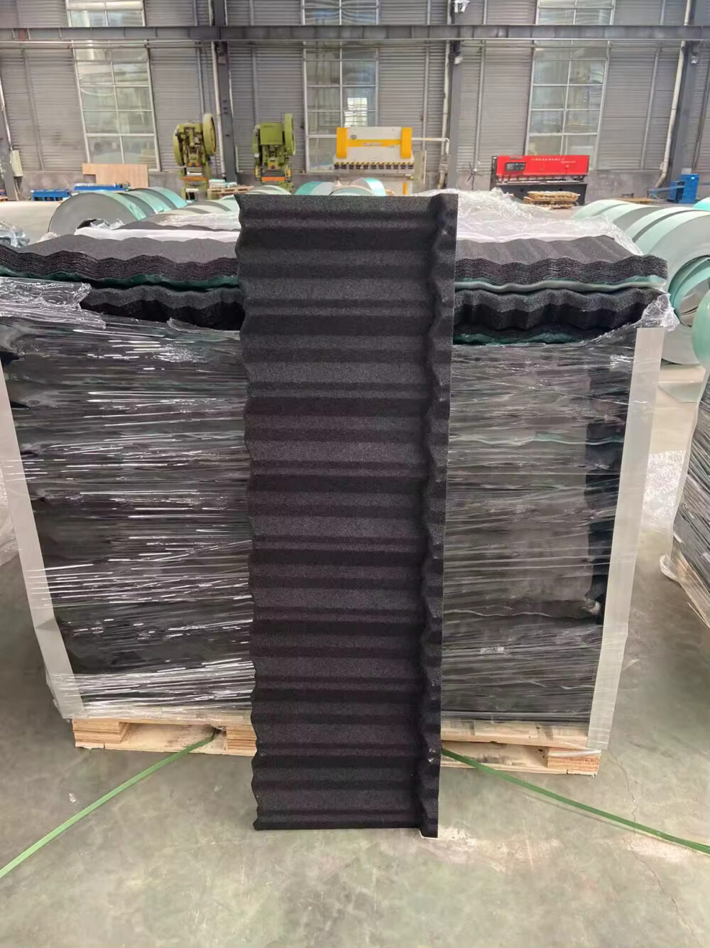 Main-04 Stone Coated Metal Roof Shingles Roman Tile Building Materials for Contemporary Construction