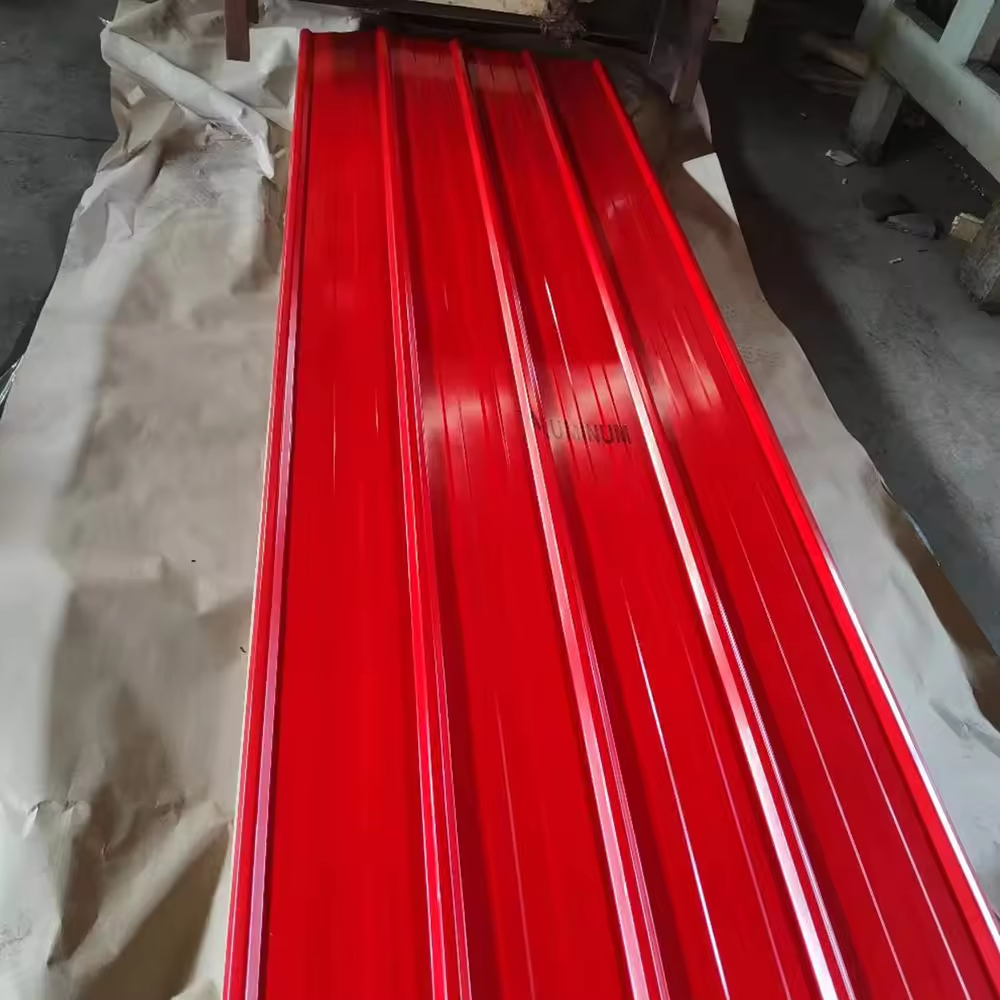 Color Coated Corrugated Galvanized Steel Sheets