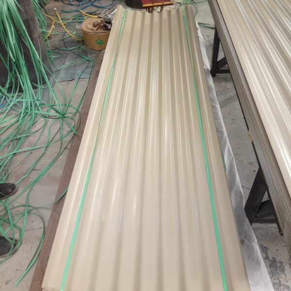 Beige Color Zinc Roofing Sheets Galvanized Roof Sheet