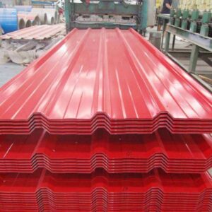 Corrugated Galvanized Steel Sheets Color Coated Roofing Sheet