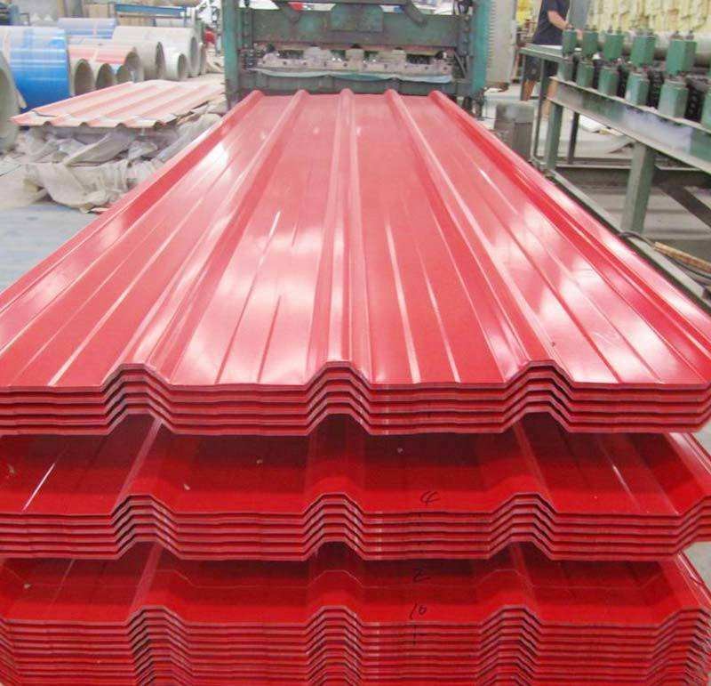 Corrugated Galvanized Steel Sheets Color Coated Roofing Sheet