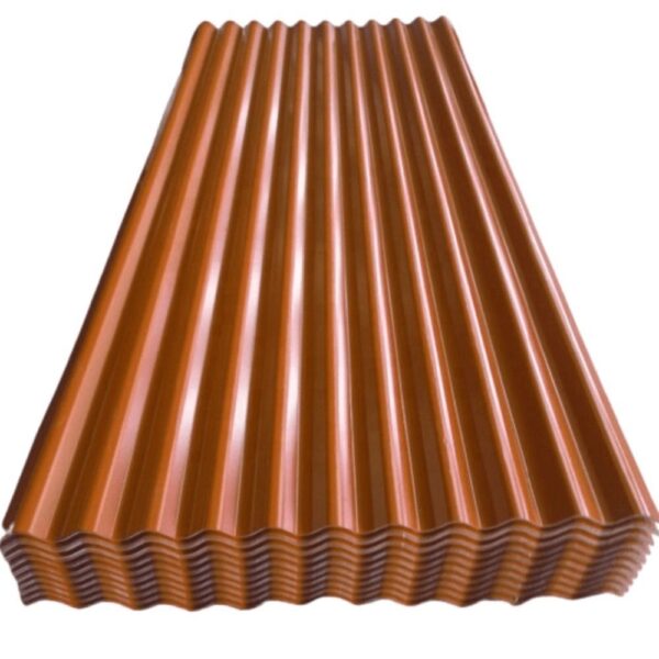 Brown Colored Zinc Roofing Sheets