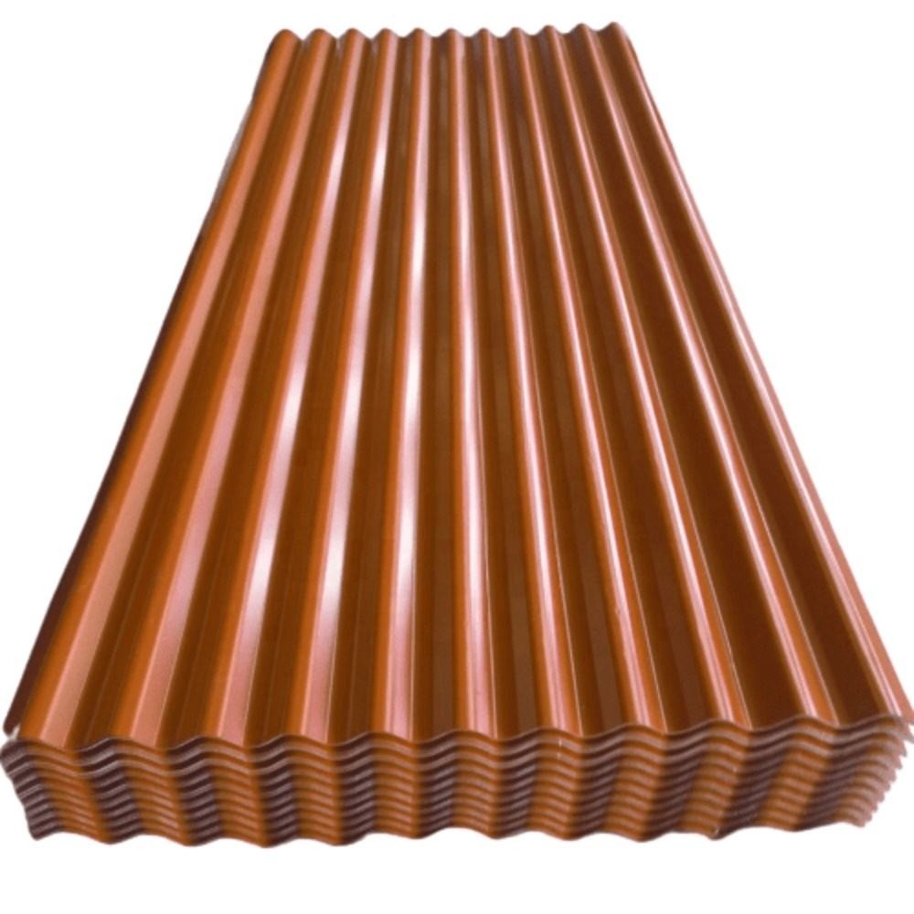 Brown Colored Zinc Roofing Sheets